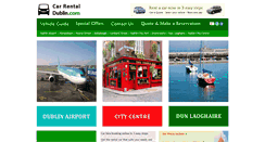 Desktop Screenshot of carrentaldublin.com