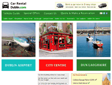 Tablet Screenshot of carrentaldublin.com